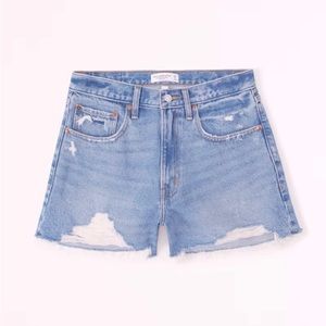 Abercrombie and Fitch Mid Rise Boyfriend Shorts